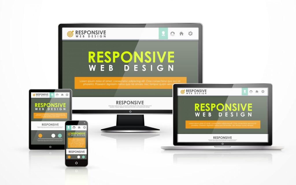 responsive web design in different devices